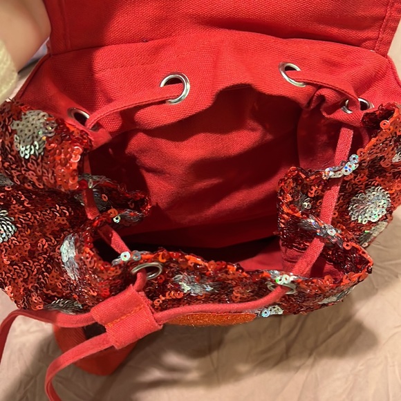 MINNIE MOUSE DISNEY SEQUIN Beaded BAG - Picture 3 of 5